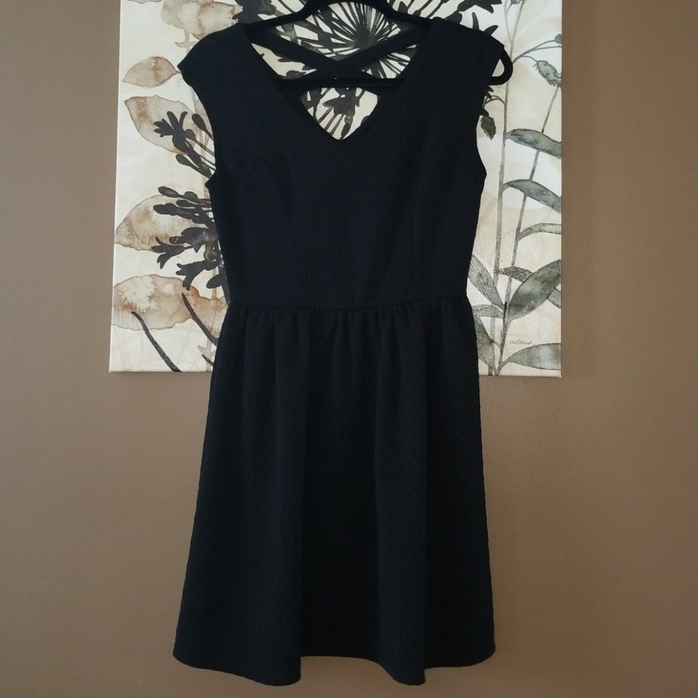 Black Skater Dress